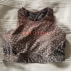 Peloton Riverstone high neck sports bra NWT
